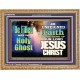 BE FILLED WITH THE HOLY GHOST  Large Wall Art Wooden Frame  GWMS9793  