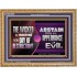 THE WICKED RESERVED FOR DAY OF DESTRUCTION  Wooden Frame Scripture Décor  GWMS9899  "34x28"