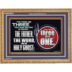 THE THREE THAT BEAR RECORD IN HEAVEN  Modern Wall Art  GWMS9902  "34x28"