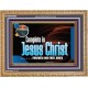 COMPLETE IN JESUS CHRIST FOREVER  Affordable Wall Art Prints  GWMS9905  