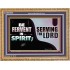 FERVENT IN SPIRIT SERVING THE LORD  Custom Art and Wall Décor  GWMS9908  "34x28"