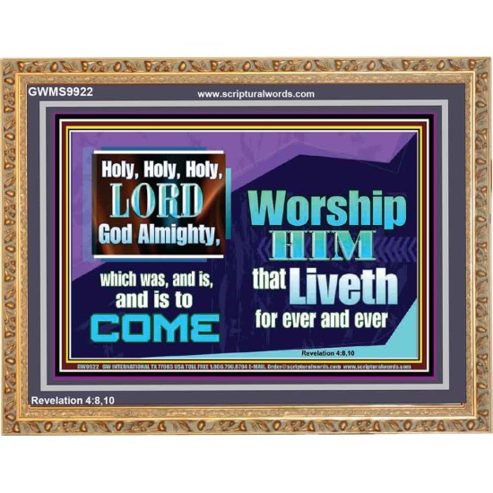 HOLY HOLY HOLY LORD GOD ALMIGHTY  Christian Paintings  GWMS9922  