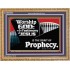 JESUS CHRIST THE SPIRIT OF PROPHESY  Encouraging Bible Verses Wooden Frame  GWMS9952  "34x28"