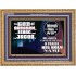 JEHOVAH IS A MAN OF WAR PRAISE HIS HOLY NAME  Encouraging Bible Verse Wooden Frame  GWMS9955  "34x28"