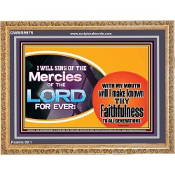 THY FAITHFULNESS TO ALL GENERATIONS  Scriptures Wall Art  GWMS9975  