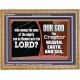 WHO CAN BE LIKENED TO OUR GOD JEHOVAH  Scriptural Décor  GWMS9978  