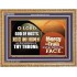 MERCY AND TRUTH SHALL GO BEFORE THEE O LORD OF HOSTS  Christian Wall Art  GWMS9982  "34x28"
