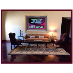 THE LORD WILL DO GREAT THINGS  Custom Inspiration Bible Verse Wooden Frame  GWMS12147  "34x28"