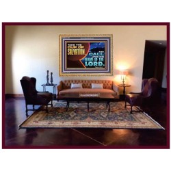 TAKE THE CUP OF SALVATION  Art & Décor Wooden Frame  GWMS12152  "34x28"