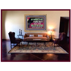 JESUS SAID MY JUDGMENT IS JUST  Ultimate Power Wooden Frame  GWMS12323  "34x28"