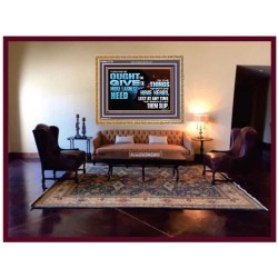 GIVE THE MORE EARNEST HEED  Contemporary Christian Wall Art Wooden Frame  GWMS12728  "34x28"