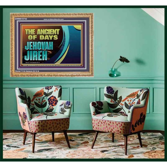 THE ANCIENT OF DAYS JEHOVAH JIREH  Scriptural Décor  GWMS10732  