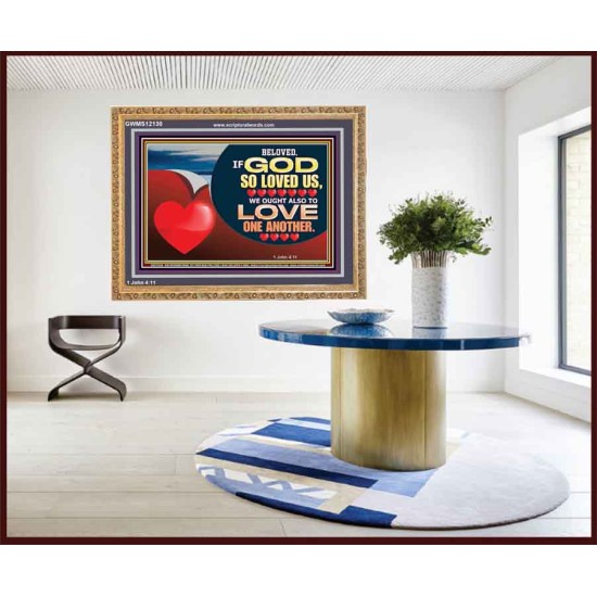 BELOVED IF GOD SO LOVED US  Custom Biblical Paintings  GWMS12130  