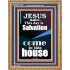 SALVATION IS COME TO THIS HOUSE  Unique Scriptural Picture  GWMS10000  "28x34"