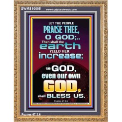 THE EARTH YIELD HER INCREASE  Church Picture  GWMS10005  "28x34"