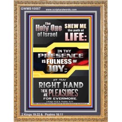 SHEW ME THE PATH OF LIFE  Sanctuary Wall Picture  GWMS10007  "28x34"