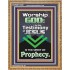 TESTIMONY OF JESUS IS THE SPIRIT OF PROPHECY  Kitchen Wall Décor  GWMS10046  "28x34"