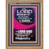 THE LORD GOD OMNIPOTENT REIGNETH IN MAJESTY  Wall Décor Prints  GWMS10048  "28x34"