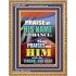 PRAISE HIM IN DANCE, TIMBREL AND HARP  Modern Art Picture  GWMS10057  "28x34"