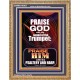 PRAISE HIM WITH TRUMPET, PSALTERY AND HARP  Inspirational Bible Verses Portrait  GWMS10063  