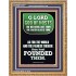 O LORD GOD OF HOST CREATOR OF HEAVEN AND THE EARTH  Unique Bible Verse Portrait  GWMS10077  "28x34"