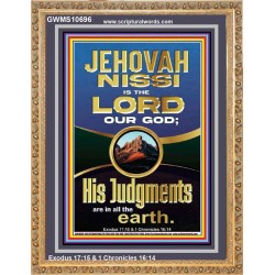 JEHOVAH NISSI IS THE LORD OUR GOD  Christian Paintings  GWMS10696  "28x34"