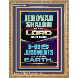 JEHOVAH SHALOM IS THE LORD OUR GOD  Christian Paintings  GWMS10697  "28x34"