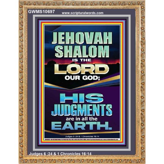 JEHOVAH SHALOM IS THE LORD OUR GOD  Christian Paintings  GWMS10697  