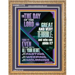 THE GREAT DAY OF THE LORD  Sciptural Décor  GWMS11772  "28x34"