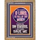 TEACH ME THY STATUES O LORD I AM THINE  Christian Quotes Portrait  GWMS11821  