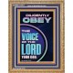 DILIGENTLY OBEY THE VOICE OF THE LORD OUR GOD  Unique Power Bible Portrait  GWMS11901  