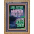 ABBA FATHER WILL MAKE THY WILDERNESS A POOL OF WATER  Ultimate Inspirational Wall Art  Portrait  GWMS11944  "28x34"