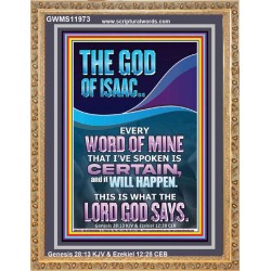 EVERY WORD OF MINE IS CERTAIN SAITH THE LORD  Scriptural Wall Art  GWMS11973  "28x34"