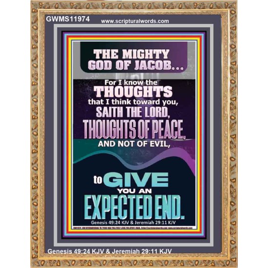 THOUGHTS OF PEACE AND NOT OF EVIL  Scriptural Décor  GWMS11974  