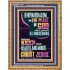 JEHOVAH SHALOM SHALL KEEP YOUR HEARTS AND MINDS THROUGH CHRIST JESUS  Scriptural Décor  GWMS11975  "28x34"