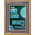 THE VOICE OF THE LORD BREAKETH THE CEDARS  Scriptural Décor Portrait  GWMS11979  "28x34"