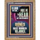 MAKE ME TO HEAR JOY AND GLADNESS  Scripture Portrait Signs  GWMS11988  