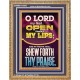 OPEN THOU MY LIPS O LORD MY GOD  Encouraging Bible Verses Portrait  GWMS11993  