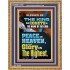 PEACE IN HEAVEN AND GLORY IN THE HIGHEST  Contemporary Christian Wall Art  GWMS12006  "28x34"
