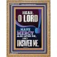 O LORD HAVE MERCY ALSO UPON ME AND ANSWER ME  Bible Verse Wall Art Portrait  GWMS12189  