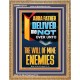 DELIVER ME NOT OVER UNTO THE WILL OF MINE ENEMIES ABBA FATHER  Modern Christian Wall Décor Portrait  GWMS12191  