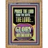 PRAISE THE LORD FROM THE EARTH  Contemporary Christian Paintings Portrait  GWMS12200  "28x34"