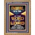 MEDITATE THE WORD OF THE LORD DAY AND NIGHT  Contemporary Christian Wall Art Portrait  GWMS12202  "28x34"