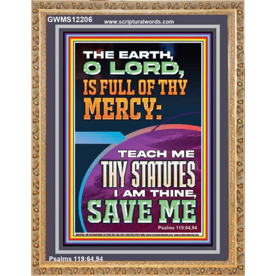 I AM THINE SAVE ME O LORD  Scripture Art Prints  GWMS12206  