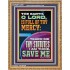 I AM THINE SAVE ME O LORD  Scripture Art Prints  GWMS12206  "28x34"