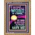 I HOPE IN THY WORD O LORD  Scriptural Portrait Portrait  GWMS12207  "28x34"