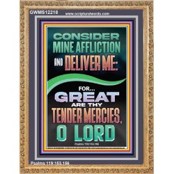 GREAT ARE THY TENDER MERCIES O LORD  Unique Scriptural Picture  GWMS12218  "28x34"