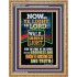 NOW ARE YE LIGHT IN THE LORD WALK AS CHILDREN OF LIGHT  Children Room Wall Portrait  GWMS12227  "28x34"