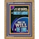 UNDERSTAND WHAT THE WILL OF THE LORD IS  Sanctuary Wall Picture Portrait  GWMS12228  