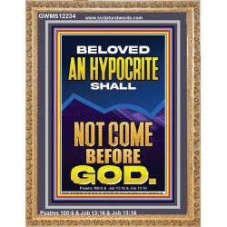 AN HYPOCRITE SHALL NOT COME BEFORE GOD  Eternal Power Portrait  GWMS12234  "28x34"